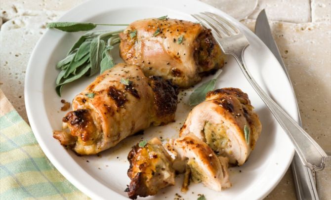 Herb Stuffed Chicken