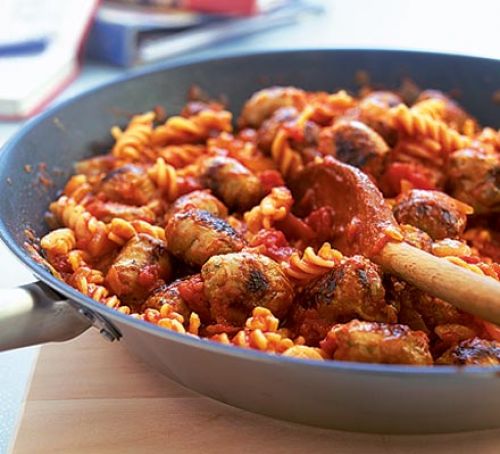 Pasta & Spicy Sausage