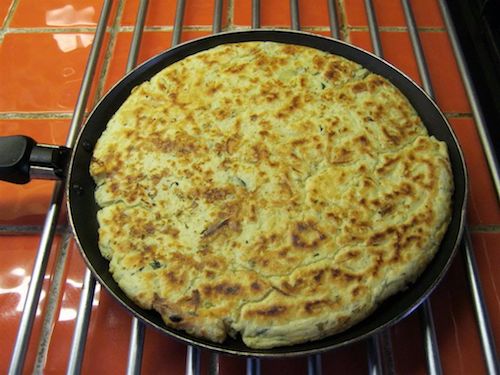 Pizza Made From Instant Mash