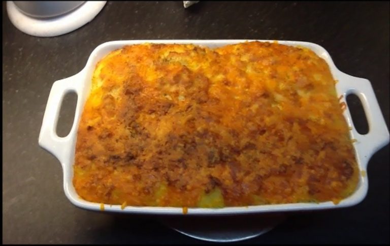 Easy Cheesy Potato Pie