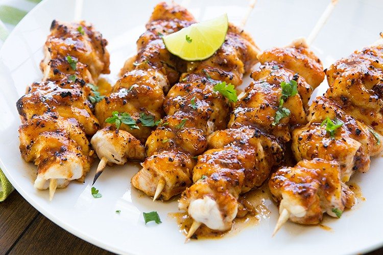 SW Chicken Skewers