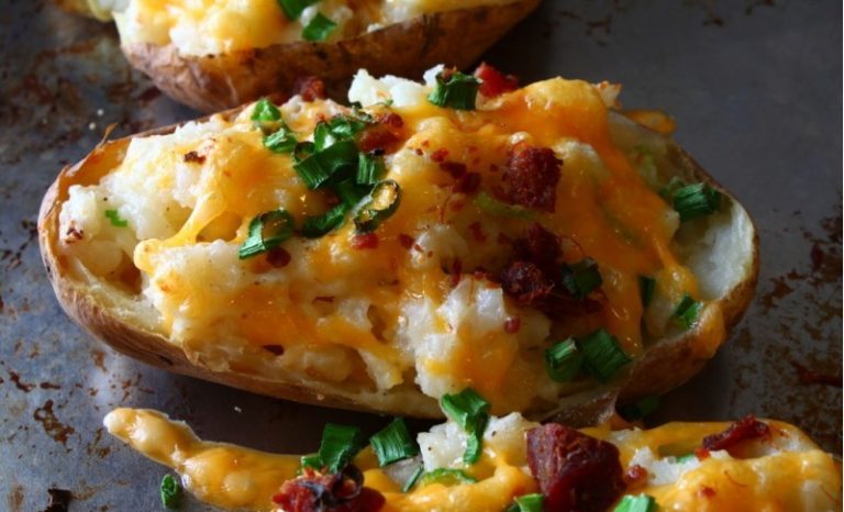 Spicy Potato Skins