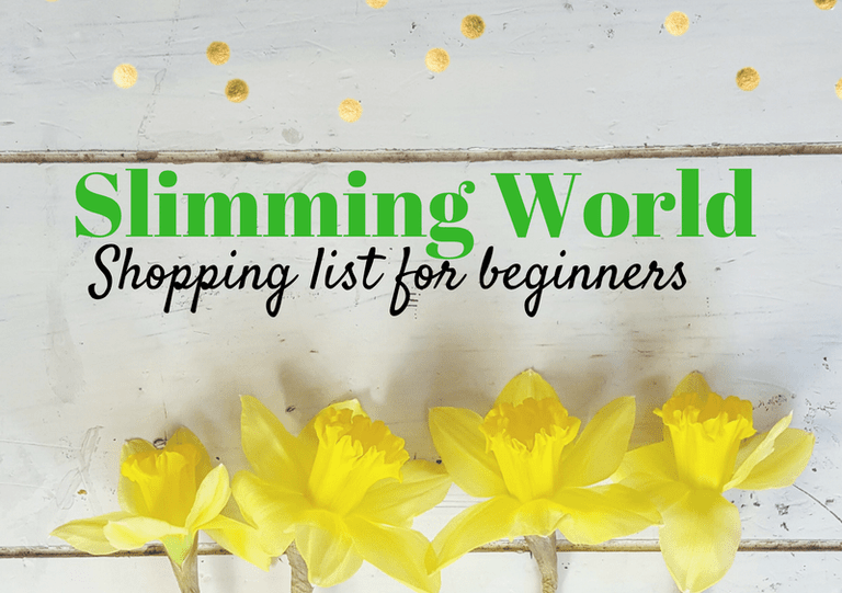 Slimming World Shopping List For Beginners (New Members)