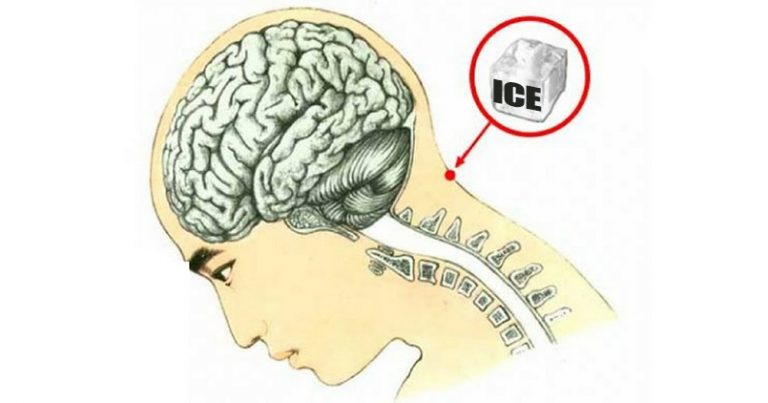 12 INCREDIBLE THINGS THAT HAPPEN WHEN YOU PUT AN ICE CUBE AT THIS POINT OF YOUR HEAD!