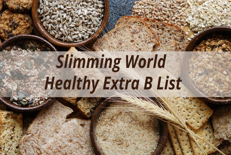 Slimming World Healthy Extra B List