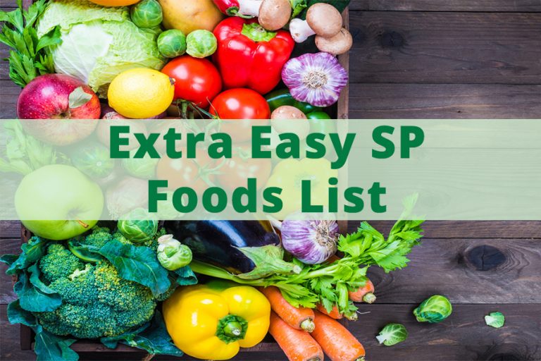 Extra Easy SP Foods List