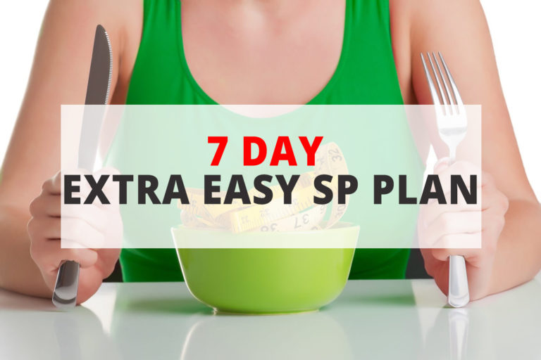 7 day EXTRA EASY SP PLAN