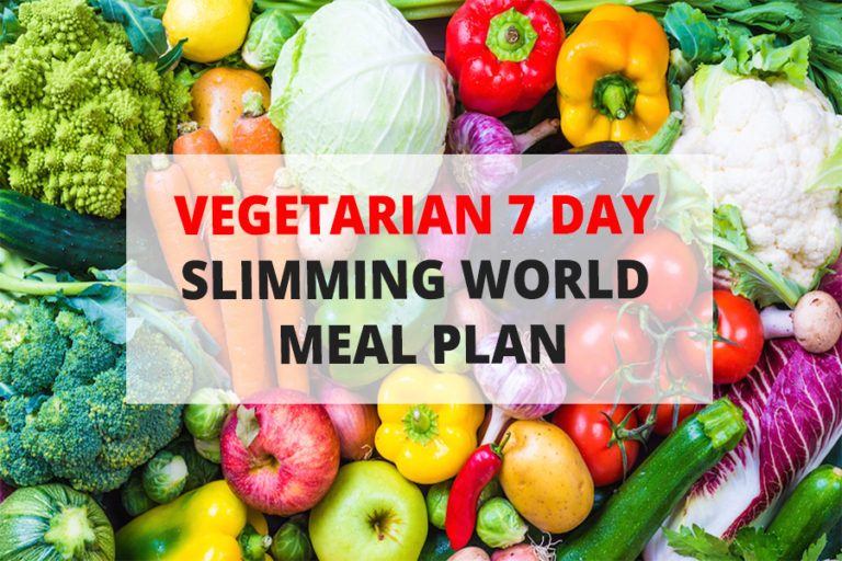 Vegetarian – 7 Day Slimming World Meal Plans
