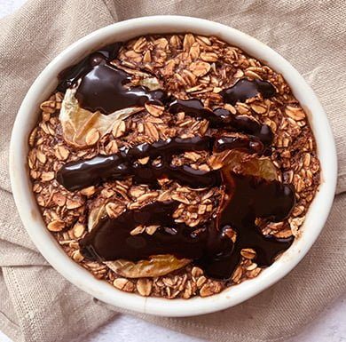 Low Syn Chocolate and Orange Baked Oats