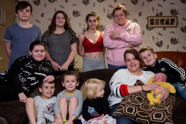 Single mum-of-nine who has ‘never used a condom’ is pregnant with baby 10