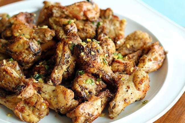 Amazing Salt and Pepper Chicken Wings