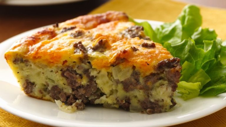Easy Cheeseburger Pie