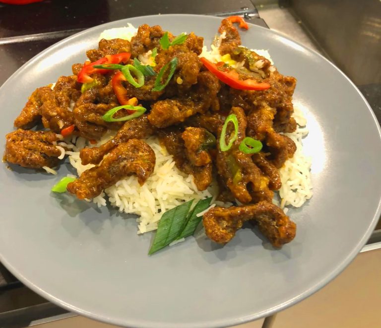 Air Fryer Crispy Chilli Beef