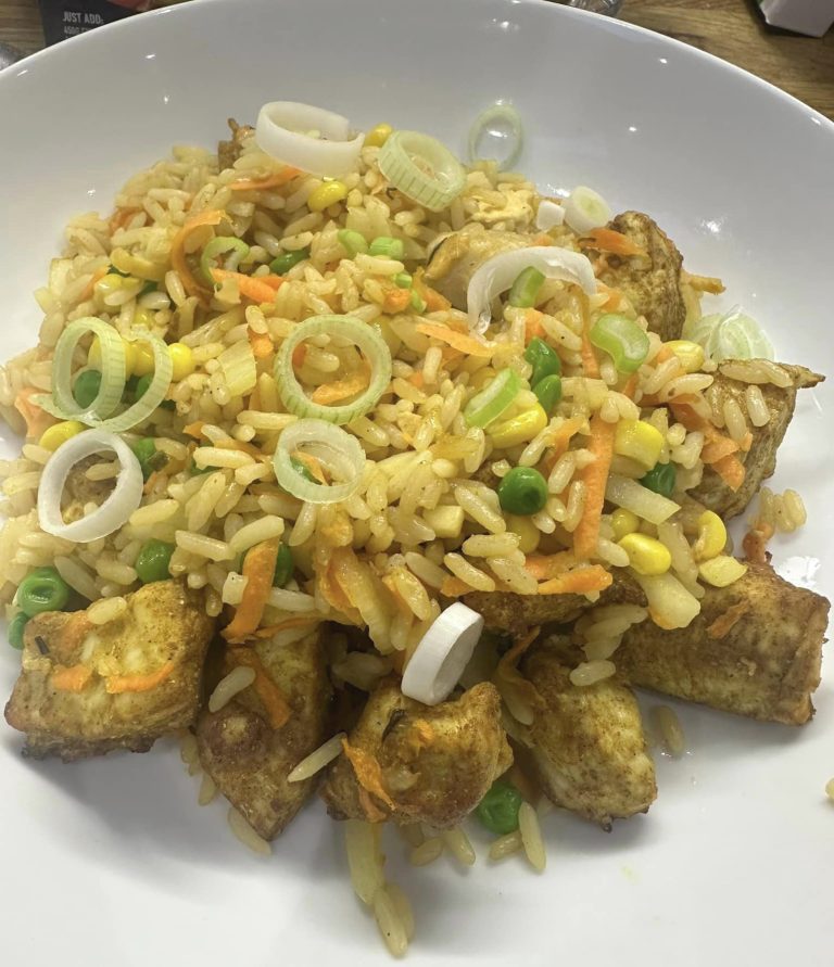 Air Fryer Chicken Fried Rice